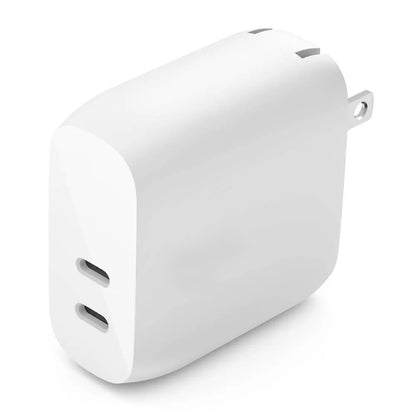 40W Dual Port USB-C Wall Charger